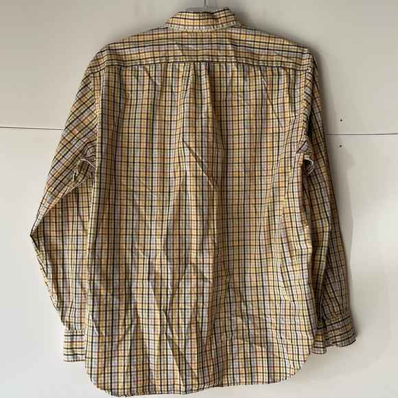 J.Crew Men's Plaid Button Front Down Shirt Blouse Long Sleeves, Sz M - Picture 8 of 9
